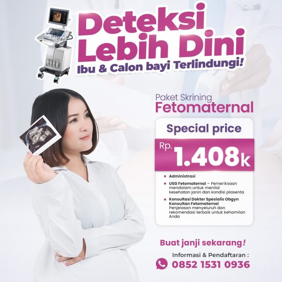Paket USG Fetomaternal RSIA Bina Medika